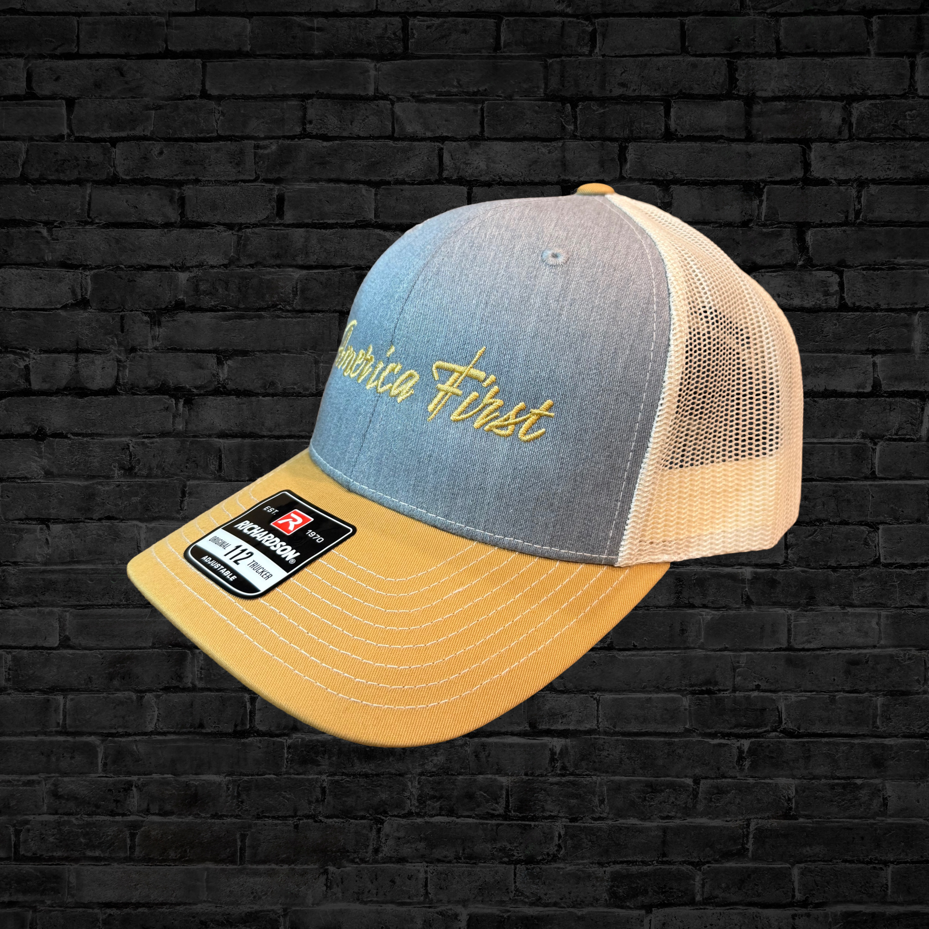 AMERICA FIRST™ | Classic Trucker Hat | Snapback