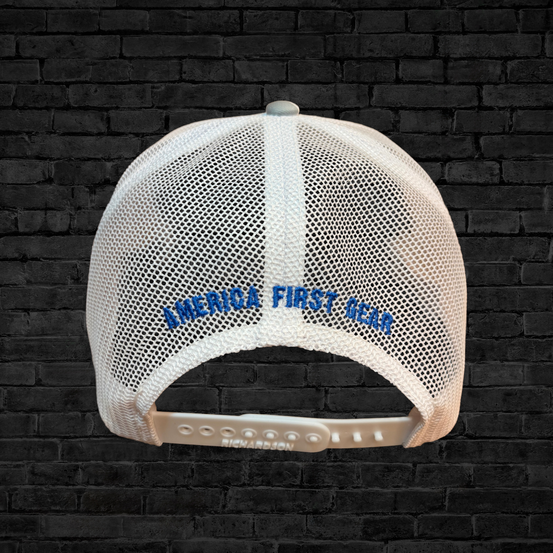 AMERICA FIRST™ | Camo Trucker Hat | Snapback