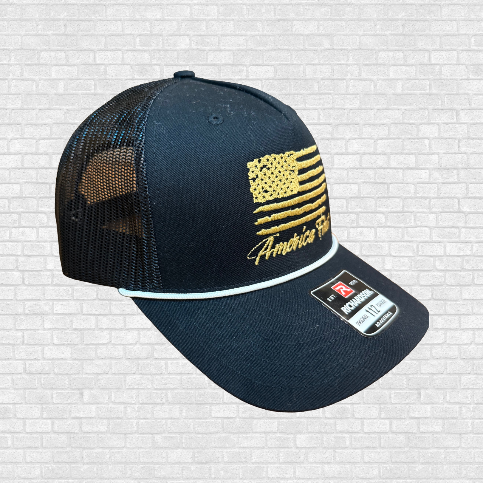 AMERICA FIRST™ | Rope Trucker Hat | Snapback