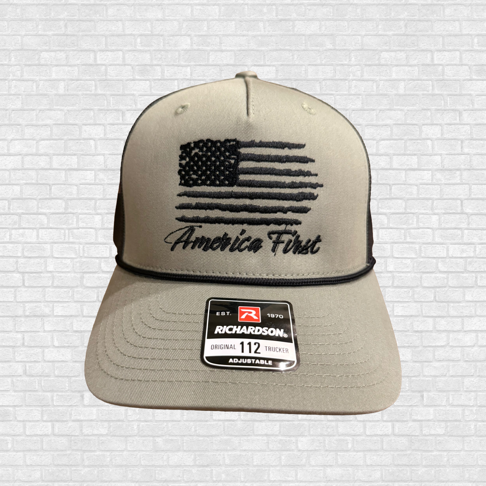 AMERICA FIRST™ | Rope Trucker Hat | Snapback