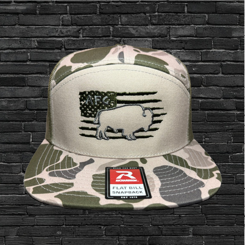 AFG-Be The Buffalo - Hi-Pro Trucker Snapback