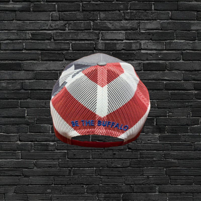 BE THE BUFFALO™ | Pattern Mesh Trucker Hat | Snapback