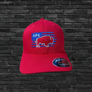 AFG-Be The Buffalo - FlexFit Curve Brim