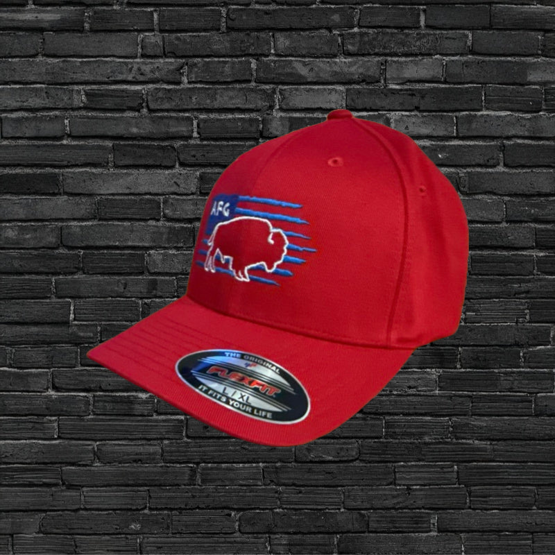 AFG-Be The Buffalo - FlexFit Curve Brim