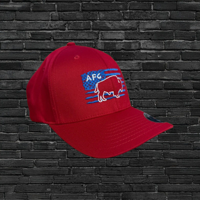 AFG-Be The Buffalo - FlexFit Curve Brim