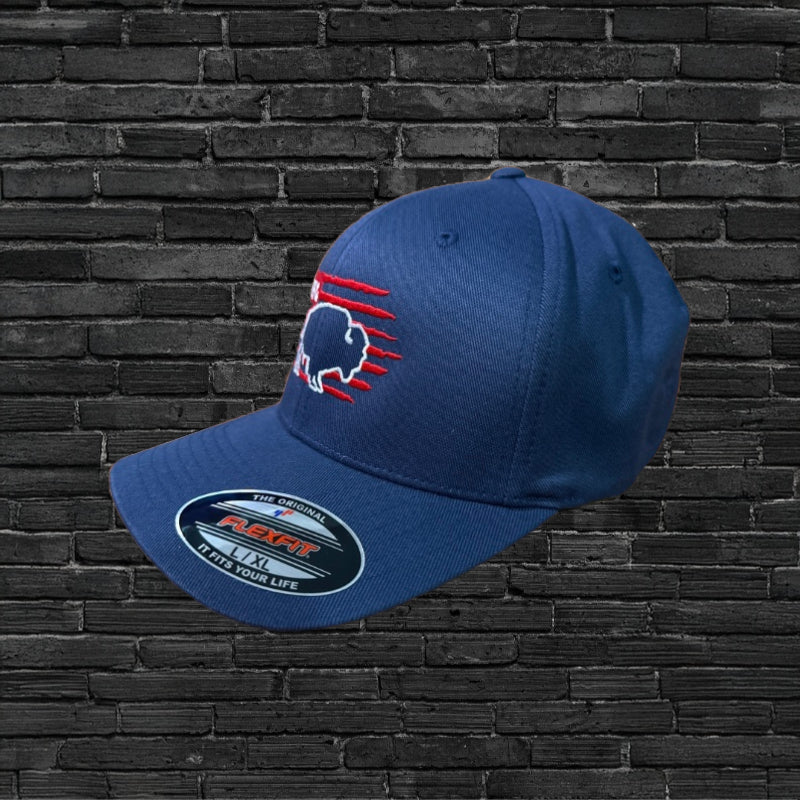 AFG-Be The Buffalo - FlexFit Curve Brim