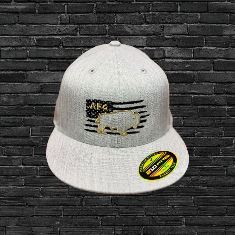 AFG-Be The Buffalo - FlexFit - Flat Brim-Cloth