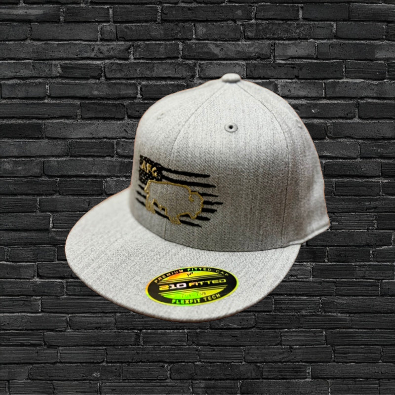 AFG-Be The Buffalo - FlexFit - Flat Brim-Cloth