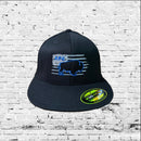 AFG-Be The Buffalo - FlexFit - Flat Brim-Cloth