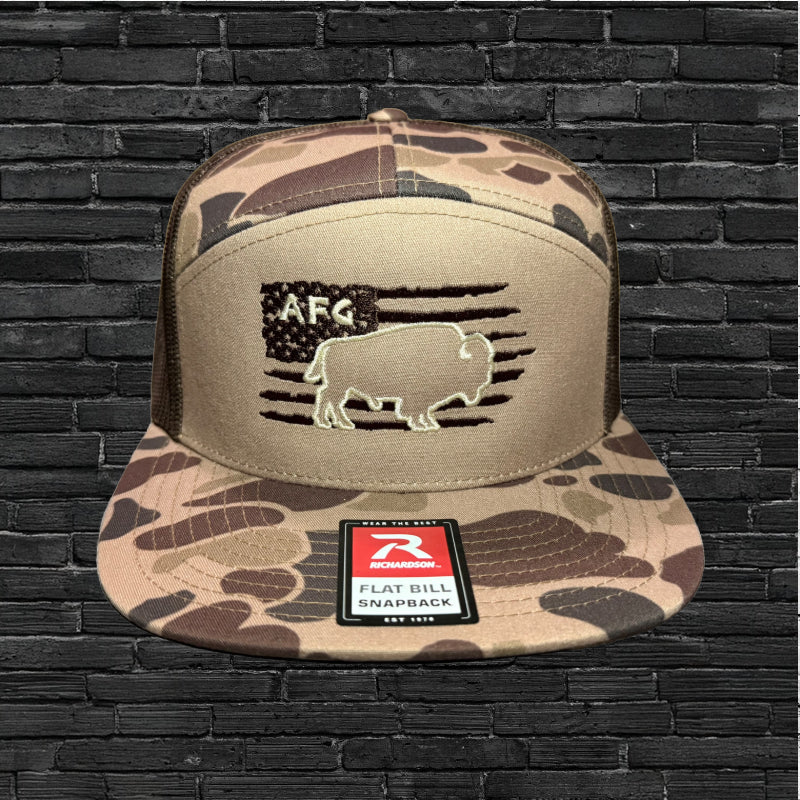 AFG-Be The Buffalo - Hi-Pro Trucker Snapback