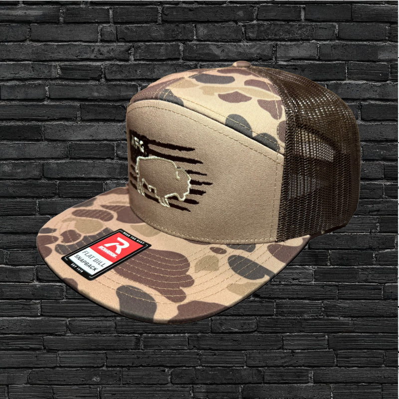 AFG-Be The Buffalo - Hi-Pro Trucker Snapback