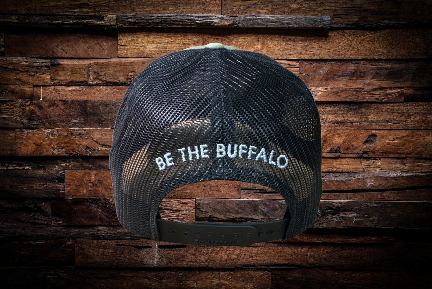 Silver & Black-Mesh-SnapBack hat with embroidered AFG logo