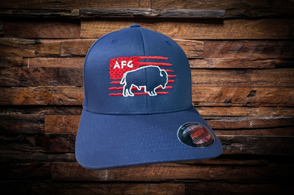 AFG-Be The Buffalo - FlexFit Curve Brim