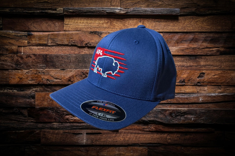 AFG-Be The Buffalo - FlexFit Curve Brim